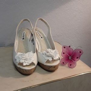 American Eagle platform wedge sandals Sz 7 1102P5